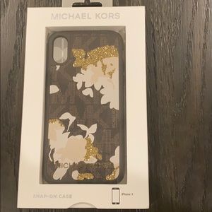 iPhone X Michael Kors case